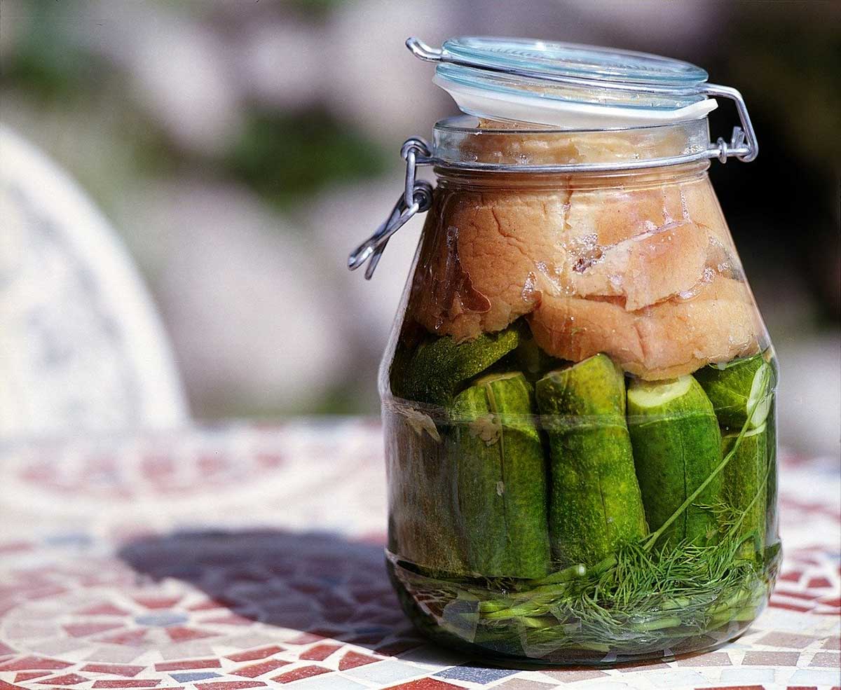 fermentierte gurke
