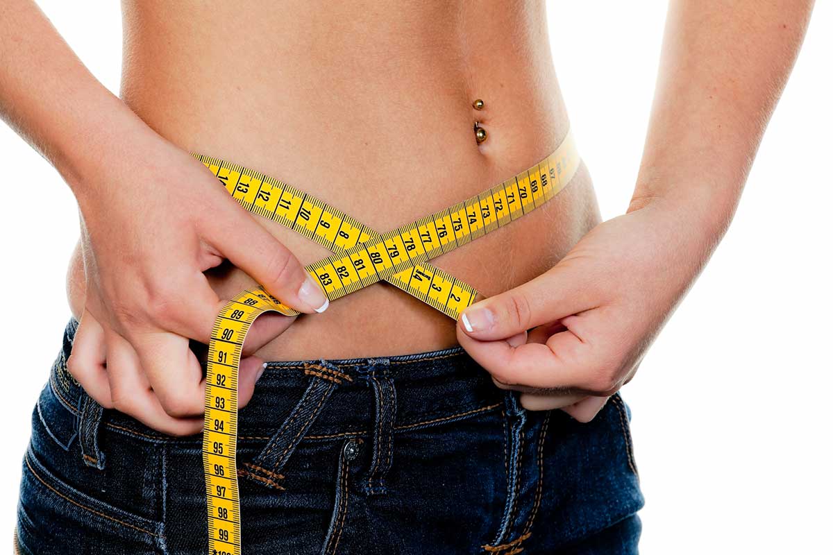 massband bauch fasten